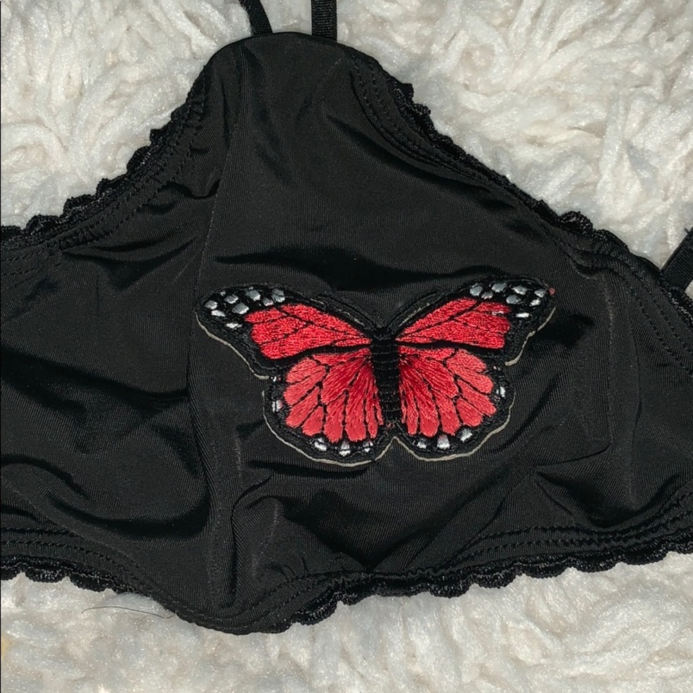 NWT Urban Outfitters butterfly bra - Picture 3 of 7